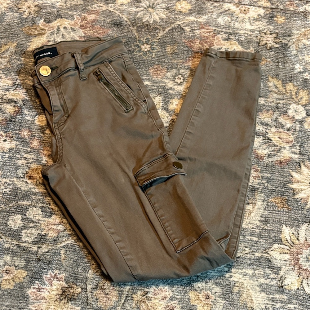 Olive Skinny Carpenter Women's Jeans